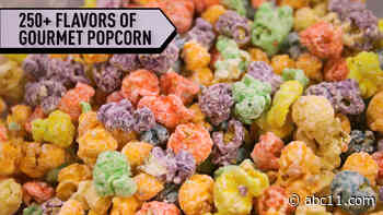 Popcorn World in Gary, Indiana offers 250+ flavors of gourmet popcorn