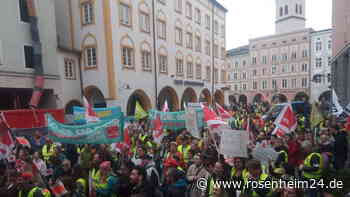 Öffentlicher Dienst streikt erneut: Das waren die Auswirkungen in Rosenheim