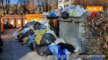 Die Müllabfuhr kommt in Augsburg mit der Abholung nicht mehr hinterher