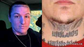 Police renew calls to locate man with forehead tattoo wanted on a Canada-wide warrant for murder
