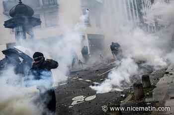 Grève du 23 mars: des incidents et des violences en tête de la manifestation contre la réforme des retraites à Paris