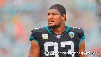 Calais Campbell visited with Jaguars on Thursday