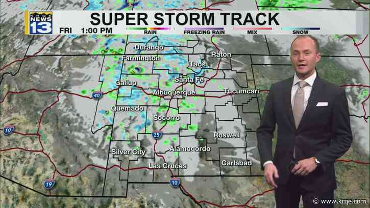 More rain, snow, and wind Friday
