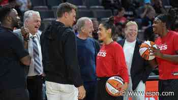 Brady becomes minority owner of WNBA's Aces