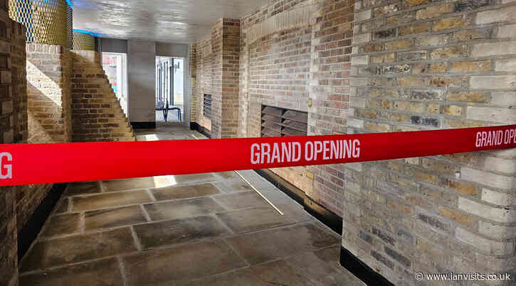 Sealed off Thames riverside path reopens to the public