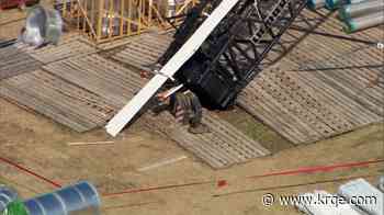 VIDEO: Broken crane at Rio Rancho Intel site