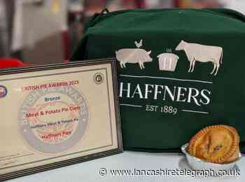 Haffners in Burnley scoops bronze award for meat and potato pie