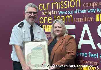 Mum honoured for bravery after helping save woman's life