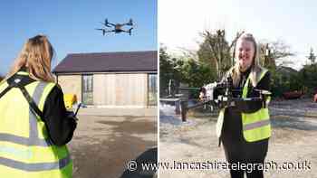 Burnley graduate becomes one of the youngest female drone pilots in UK