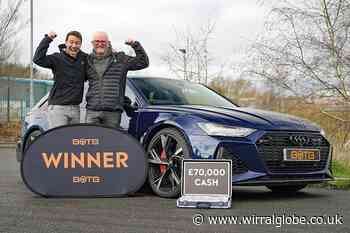Prenton man wins dream car and £70,000 cash prize
