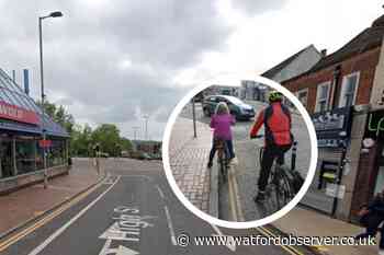 Calls to improve Water Lane/Lower High Street cycle lane