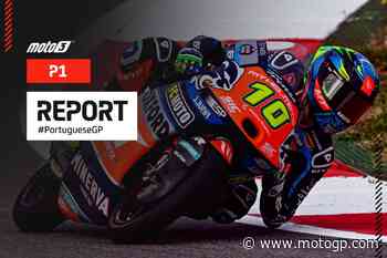 Partenza bruciante di Moreira nella P1 della Moto3™