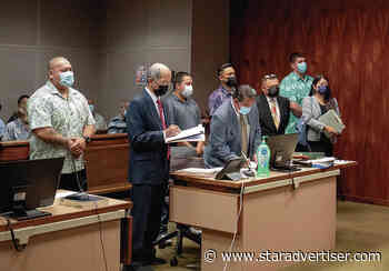 4 Honolulu police officers plead not guilty in Makaha crash