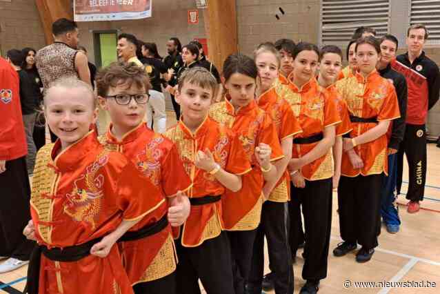 Vlaams Wushu Instituut pakt 22 medailles op Open Kampioenschap