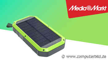 Nur 26,99 Euro: Solar-Powerbank zum Bestpreis!