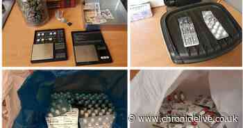 North Tyneside 'drug dealer' pair arrested as huge haul of drugs found in raids