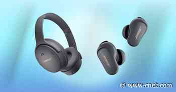Today Only: Save $50 on Select Bose QuietComfort Headphones and Earbuds     - CNET