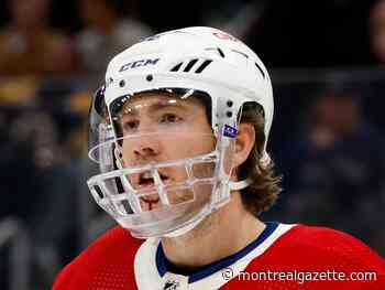 Bruins forward A.J. Greer faces hearing for cross-checking on Habs' Mike Hoffman