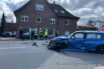 Frau (65) bei Unfall in Steinhagen eingeklemmt