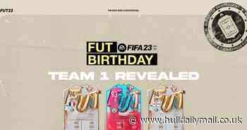 FIFA 23 FUT Birthday Team 1 revealed with Man United Icons and Man City star