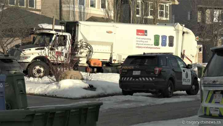Garbage truck driver suffers medical incident, crashes in Chaparral
