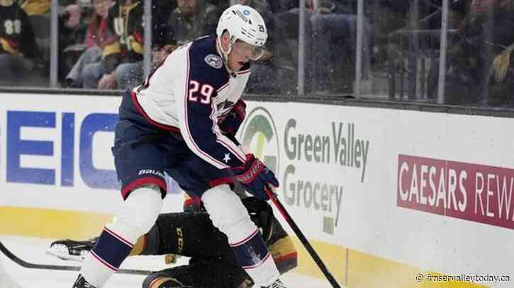 Blue Jackets’ Patrik Laine out 2-4 weeks with triceps injury