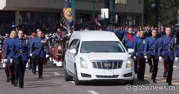 Edmonton police regimental funeral and procession will include road closures, transit detours