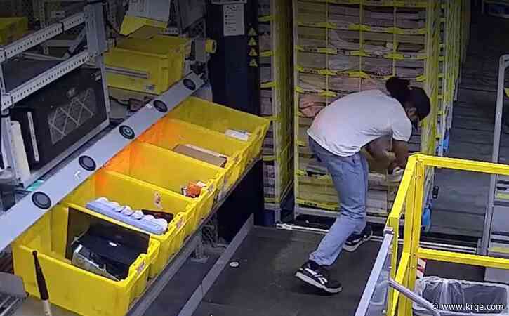 Man accused of theft in ABQ Amazon warehouse released from custody