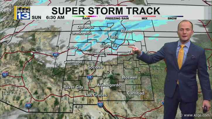 Snow chances continue with colder weather this weekend