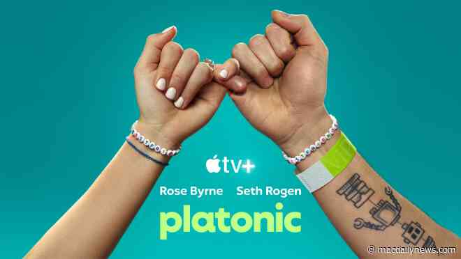 Apple TV+ unveils first look at new comedy series ‘Platonic’ starring Rose Byrne and Seth Rogen; premieres globally May 24th