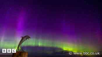 Northern lights dazzle in parts of UK overnight