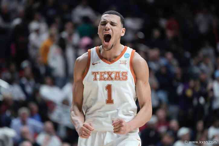 Dylan Disu, star Texas Longhorns forward, injured early in 1st half of Sweet 16 vs. Xavier, won't return