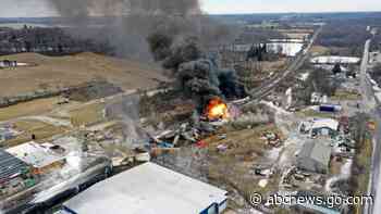 Pennsylvania school district sues Norfolk Southern over train derailment