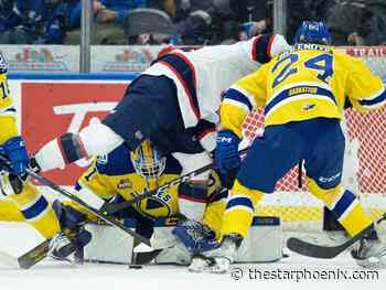 Packed house again, Blades edge Pats in first-round playoff preview