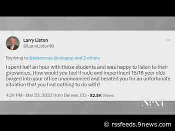 Republican state legislators voice irritation at student protests, gun control push