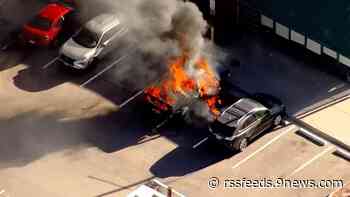 Seeing smoke? Firefighters had to extinguish a truck on fire in Denver