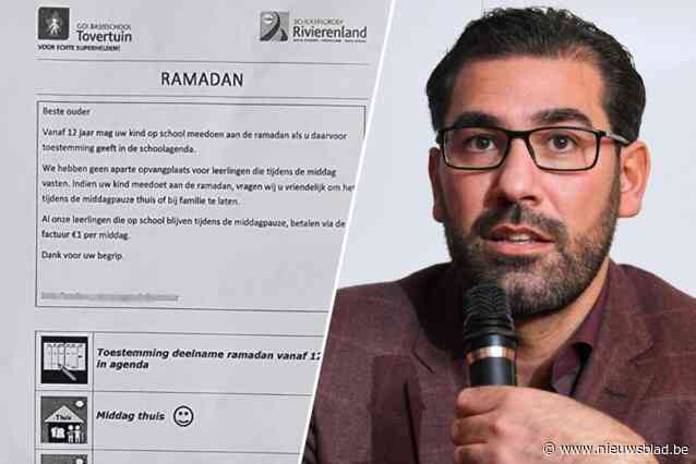Vader niet opgezet met brief over ramadan: “Kinderen moeten kunnen vasten zonder gevolgen op school”