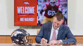 What's it like to be a top NFL free agent? Mike McGlinchey shares everything about his 'wild process'