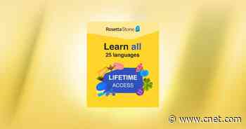 Rosetta Stone's Lifetime License to 25 Language Courses Is Discounted by $154 Right Now     - CNET