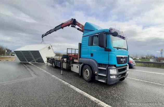 POL-PDNW: Grünstadt - Verkehrsunfall aufgrund fehlender Ladungssicherung