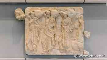 Parthenon fragments returned by the Vatican go on display in Greece