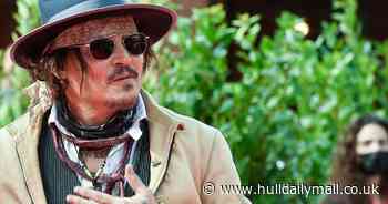 Johnny Depp loving the quiet life in the British countryside