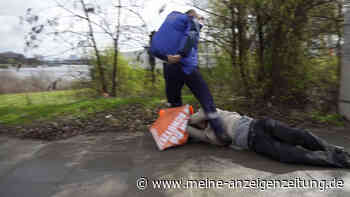 „Letzte Generation“  blockiert Elbbrücken in Hamburg - Lkw-Fahrer tritt Aktivisten in den Bauch