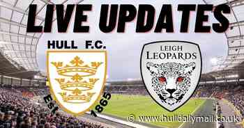 Hull FC v Leigh Leopards LIVE: Josh Charnley scores hat-trick as Hull try to fight back