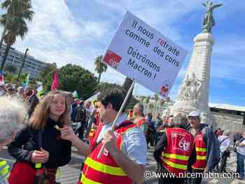 Retraites: entre 500 et 1.500 manifestants défilent contre la réforme à Nice