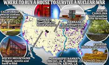 Where to buy a house (or build a deluxe bunker) to survive a nuclear war