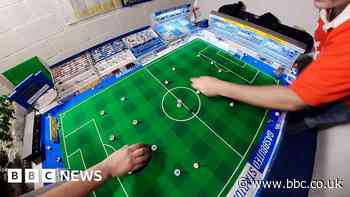 Subbuteo and Bristol Rovers fan recreates Memorial Stadium