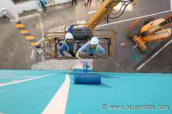 Un street-artiste aide les employés d’un parking de Nice à le redécorer, on vous explique les dessous de cette œuvre étonnante