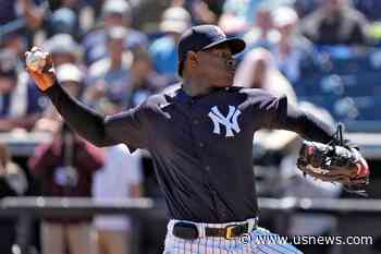 Yanks Pitcher Severino Has Lat Strain, Likely to Start on IL