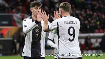 Füllkrug-Doppelpack: Deutschland schlägt Peru